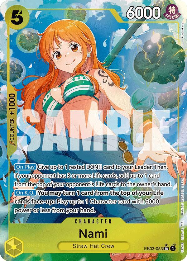 Nami (Parallel) - Extra Booster: One Piece Heroines Edition (EB-03)