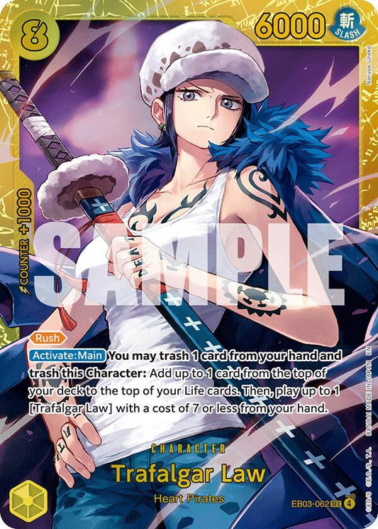 Trafalgar Law (Secret Rare) - Extra Booster: One Piece Heroines Edition (EB-03)