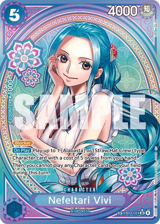 Nefeltari Vivi (024) (Special Rare) - Extra Booster: One Piece Heroines Edition (EB-03) NM