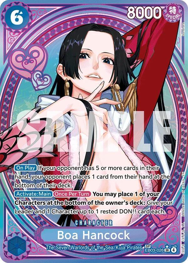 Boa Hancock (Special Rare) - Extra Booster: One Piece Heroines Edition (EB-03-04) NM