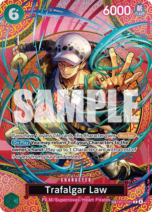 Trafalgar Law (Special Rare) - Adventure on Kami's Island (OP15-EB04)