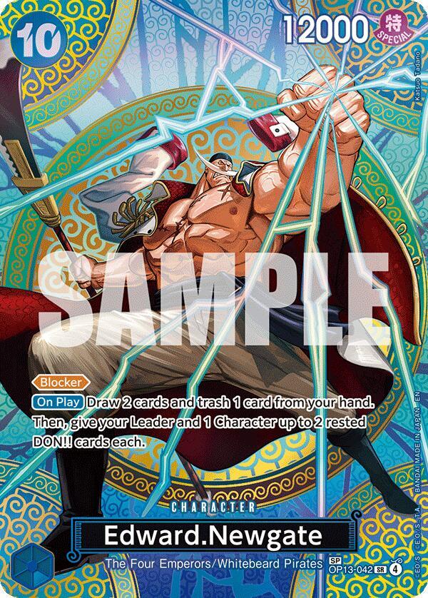 Edward.Newgate (Special Rare) - Adventure on Kami's Island (OP15-EB04)