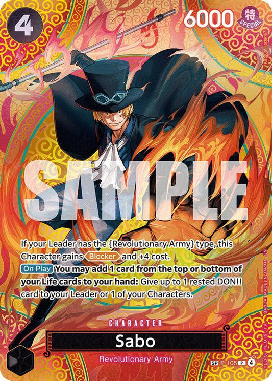 Sabo (Special Rare) - Adventure on Kami's Island (OP15-EB04)