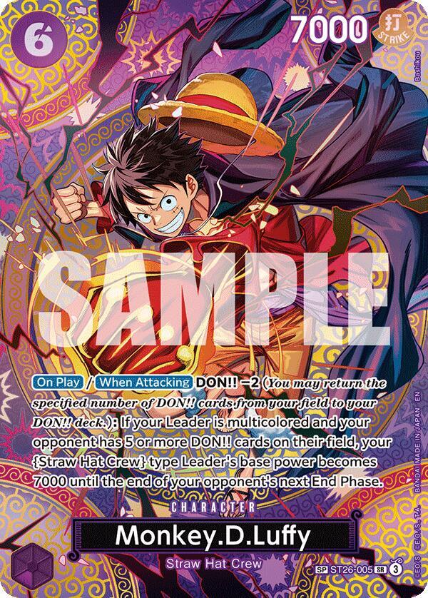 Monkey.D.Luffy (Special Rare) - Adventure on Kami's Island (OP15-EB04)