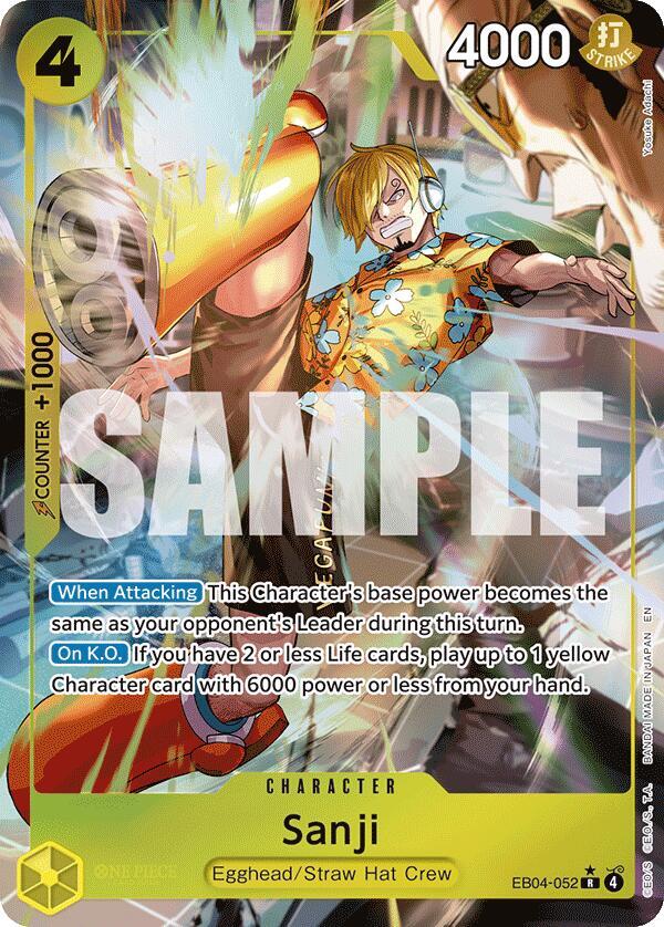 Sanji (Parallel) - Adventure on Kami's Island (OP15-EB04)