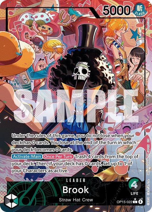 Brook (Leader) - Adventure on Kami's Island (OP15-EB04)