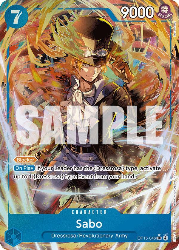Sabo (Parallel) - Adventure on Kami's Island (OP15-EB04)