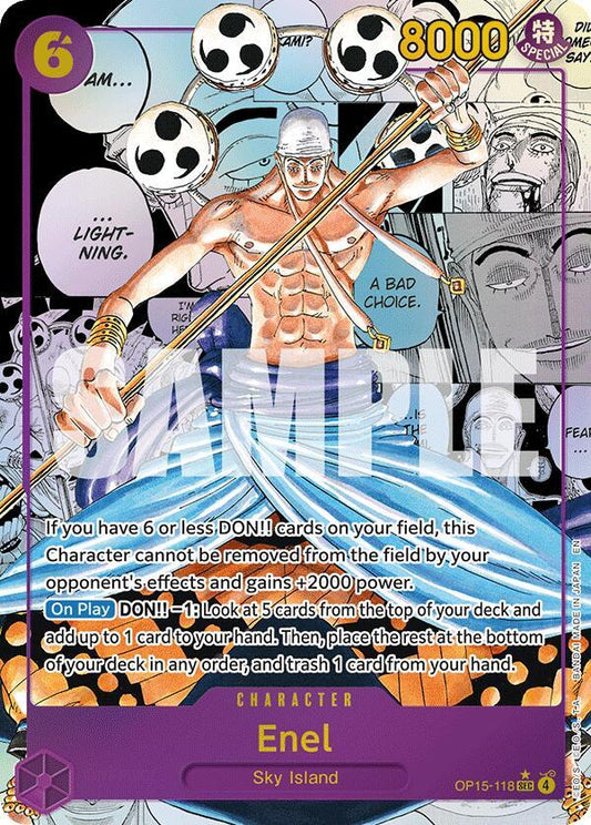 Enel (Manga) - Adventure on Kami's Island (OP15-EB04)