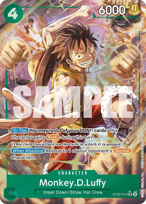 Monkey.D.Luffy (Parallel) - Starter Deck EX: Luffy & Ace (ST-30)