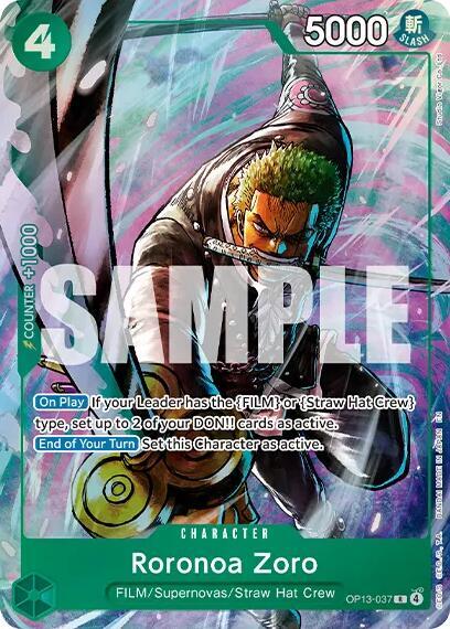 Roronoa Zoro (Premium Card Collection -Best Selection Vol. 6-) - One Piece Promotion Cards (OP-PR)