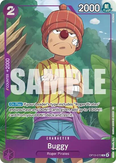 Buggy (Premium Card Collection -Best Selection Vol. 6-) - One Piece Promotion Cards (OP-PR)