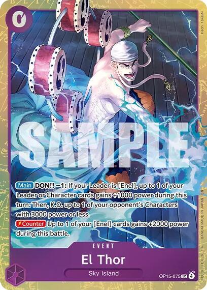 El Thor (Premium Card Collection -Best Selection Vol. 6-) - One Piece Promotion Cards (OP-PR)