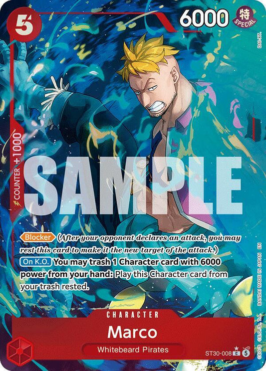 Marco (Full Art) - Starter Deck EX: Luffy & Ace (ST-30)