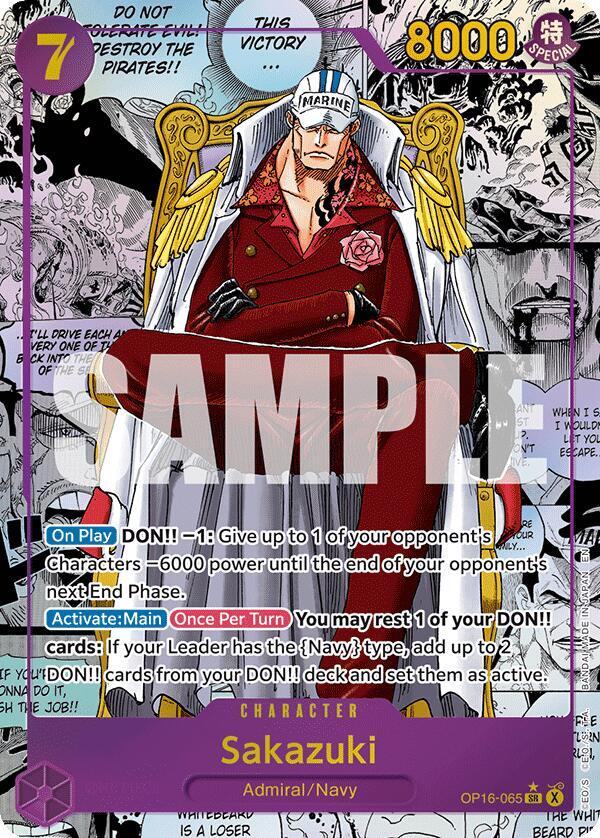 Sakazuki (Manga) - The Time of Battle (OP16)