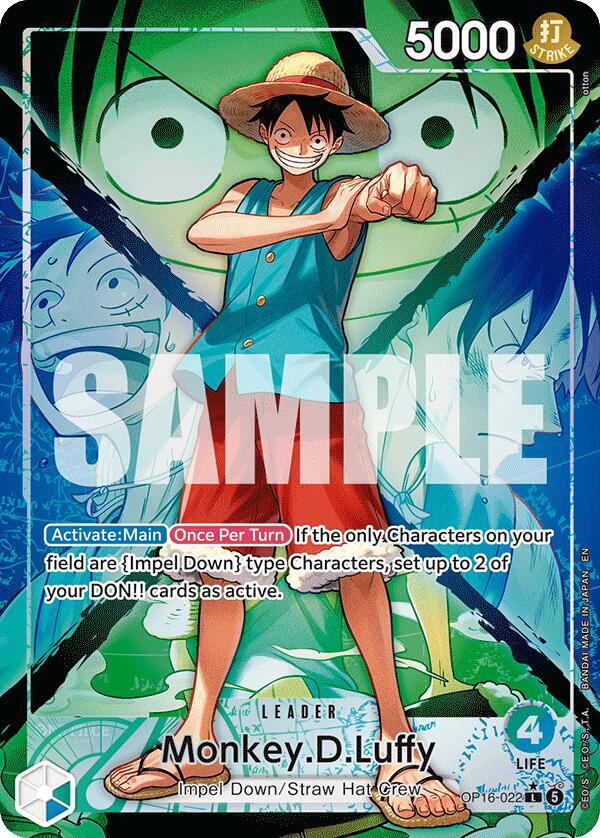 Monkey.D.Luffy (Leader) - The Time of Battle (OP16)