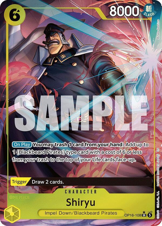 Shiryu (Parallel) - The Time of Battle (OP16)