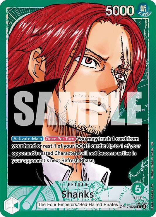 Shanks (Leader) - The World's Strongest Warriors (OP17)