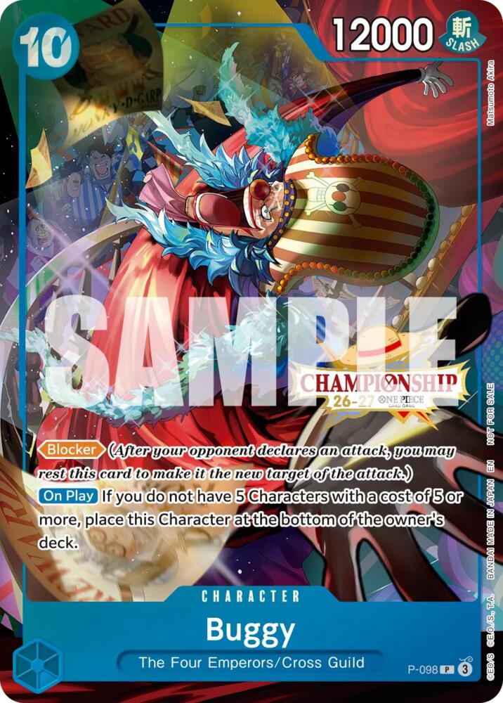 Buggy (CS 26-27 Event Pack) - One Piece Promotion Cards (OP-PR)