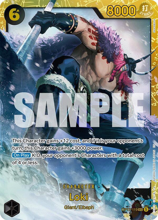 Loki (Secret Rare) - The World's Strongest Warriors (OP17)