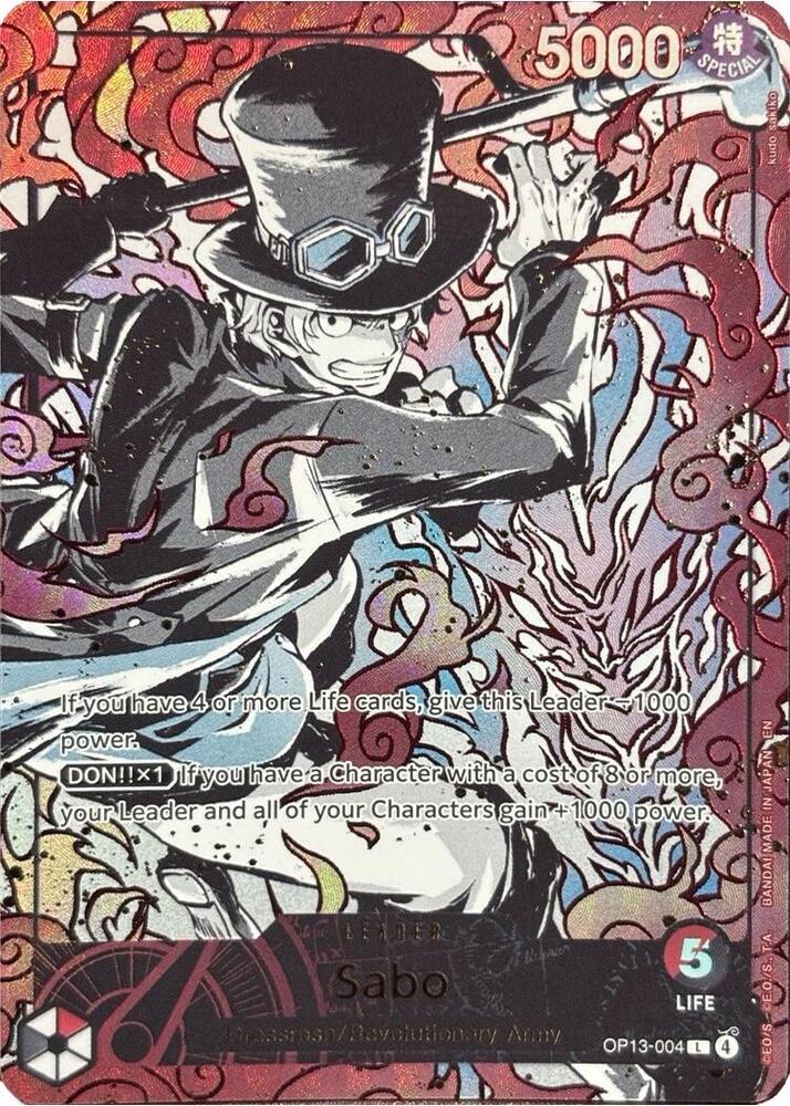 Sabo (English Version 3rd Anniversary Set) - One Piece Promotion Cards (OP-PR)