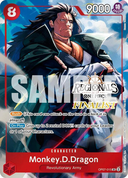 Monkey.D.Dragon (Regionals Finalist Card Set 26-27 Vol.2) - One Piece Promotion Cards (OP-PR)