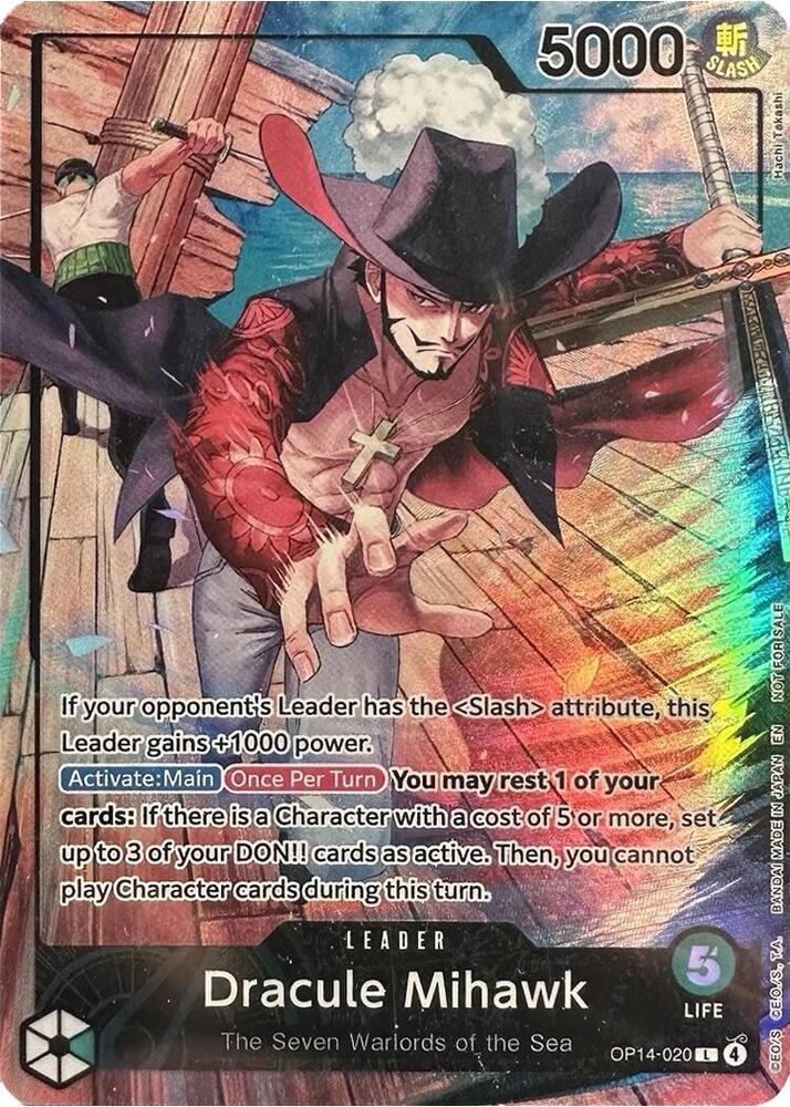Dracule Mihawk (2026 PSA Magazine Promo) - One Piece Promotion Cards (OP-PR) SEALED