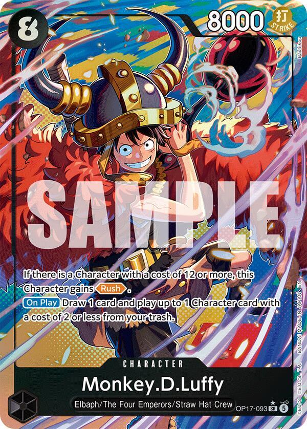 Monkey.D.Luffy (Parallel) - The World's Strongest Warriors (OP17)