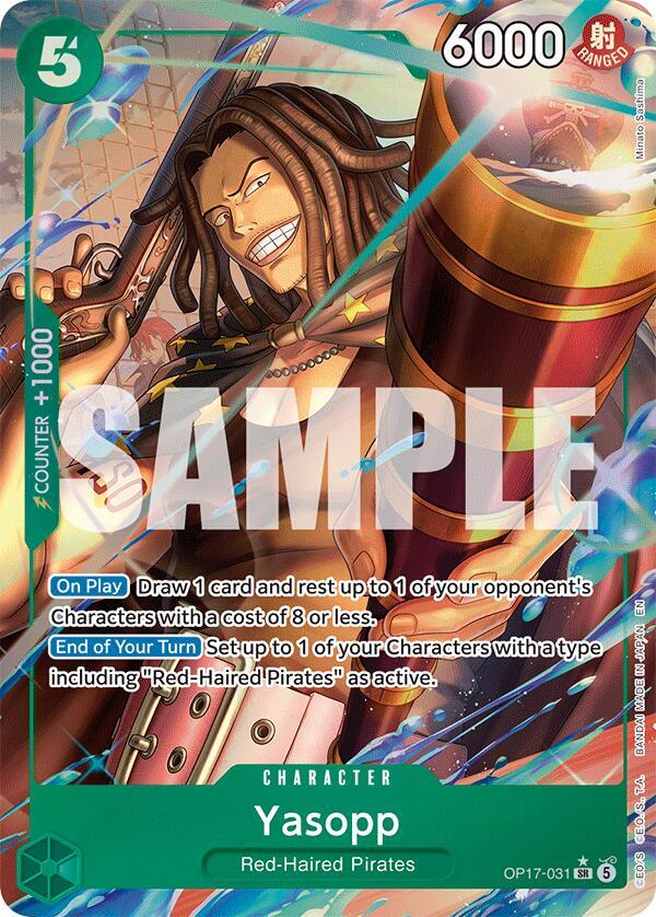 Yasopp (Parallel) - The World's Strongest Warriors (OP17)