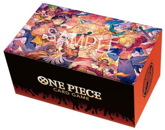 One Piece Card Game: Flame-Flame Fruit Coliseum Edition Storage Box - Bandai Deck Boxes