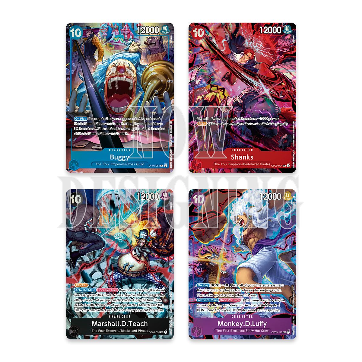 One Piece English Version 2nd Anniversary Set