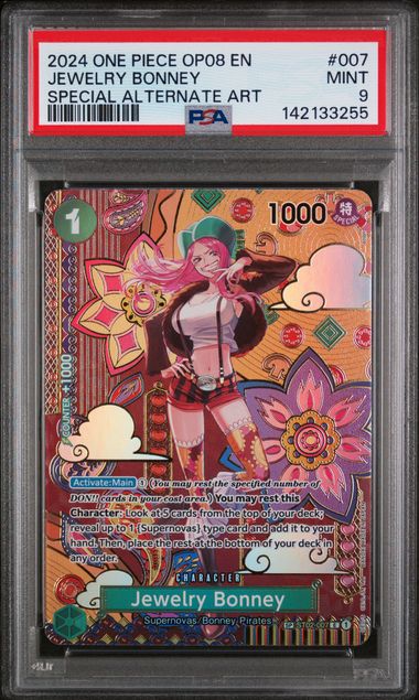 2024 ONE PIECE OP08-TWO LEGENDS #007 JEWELRY BONNEY SPECIAL ALTERNATE ART