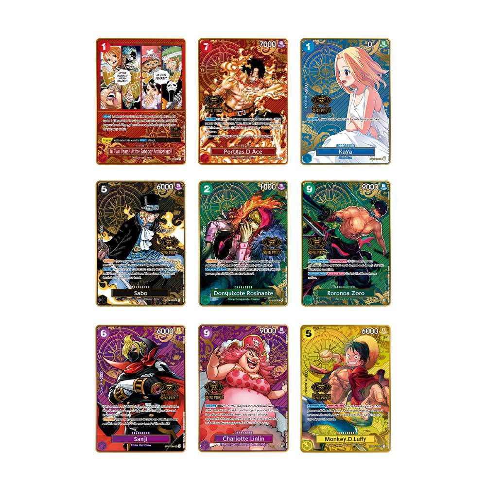 One Piece Japanese 2nd Anniversary Set