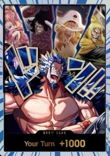 DON!! Card (Alternate Art) (Rocks) (Special Foil) - The World's Strongest Warriors (OP17)