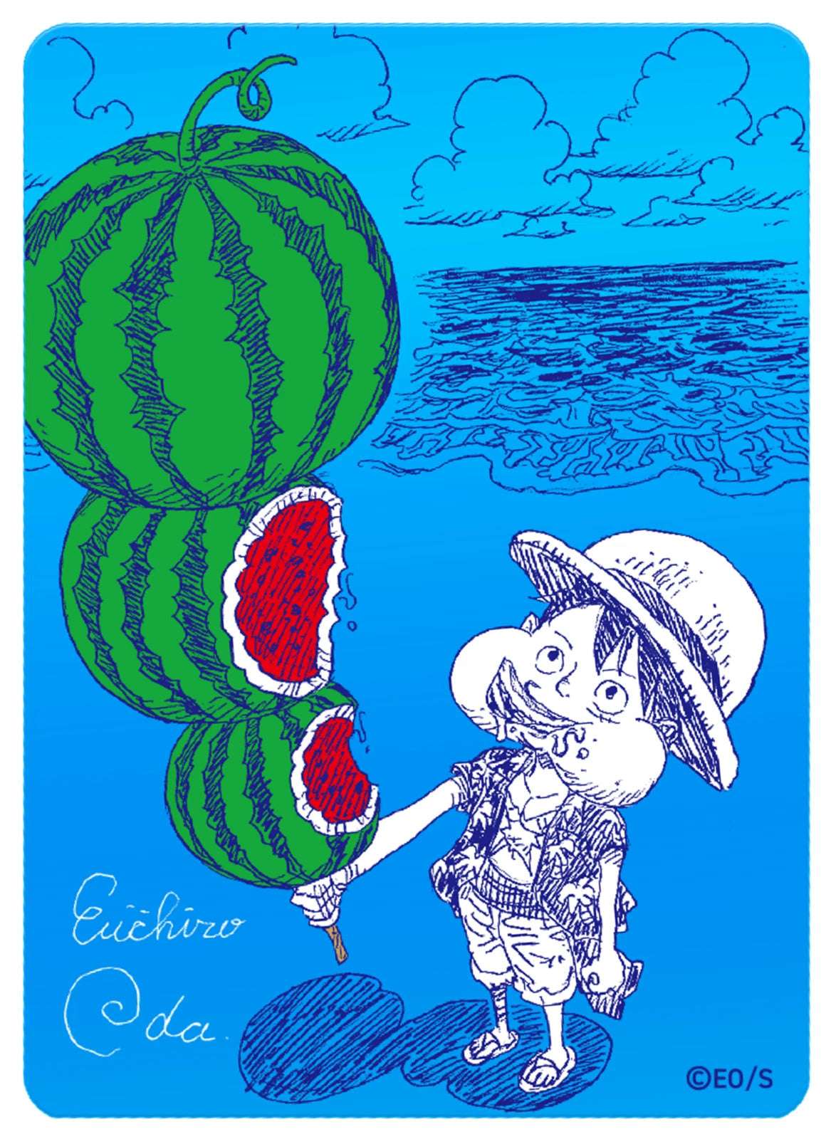 One Piece Luffy Watermelon Metakira Natsucomi 2026